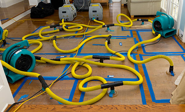 Professional Flood Damage Restoration technician working in Tualatin, OR